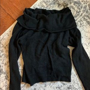 Off the shoulder sweater